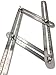Upgraded Stainless Steel Multi-Angle Measuring Ruler Angle-izer Template Tool Construction Precision Steel Foldable For Carpenters Builders DIY 7Projects Measure Make Bulls Eyes Arches By ALLANGLES
