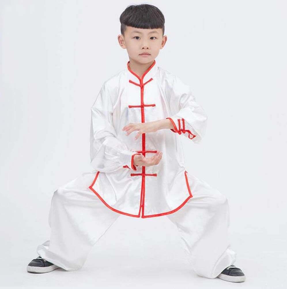 XLYAN Chinese Traditional Qi Gong Martial Tai Chi Uniform Clothing Boy, Girl, Child, Spring And Autumn Kungfu Costume