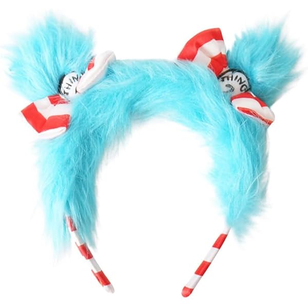 Extension Cheveux Elope Dr. Seuss Thing 1 & Thing 2 Costume Glitter Cat In The Hat