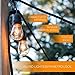 48 FT Weatherproof Outdoor String Lights - 15 Hanging Sockets - Perfect Patio Lights - Commercial Grade - 16 11 Watt S14 Dimmable Incandescent Bulbs Included