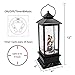 Eldnacele Christmas Musical Snow Globe Lantern Plug in & Battery Operated Glitter Lamp Navitity Scene Lighted Lantern with 6 Hour for Christmas Decoration 12 Inches (Carolers)