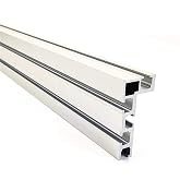 75 Type T Slot Miter Track, 800MM Aluminum Alloy T-Track Slide, T-Track for Woodworking Miter T-Slot for Jigs Fixtures Sleds Router Tables Backer Saw for Fence Fixture