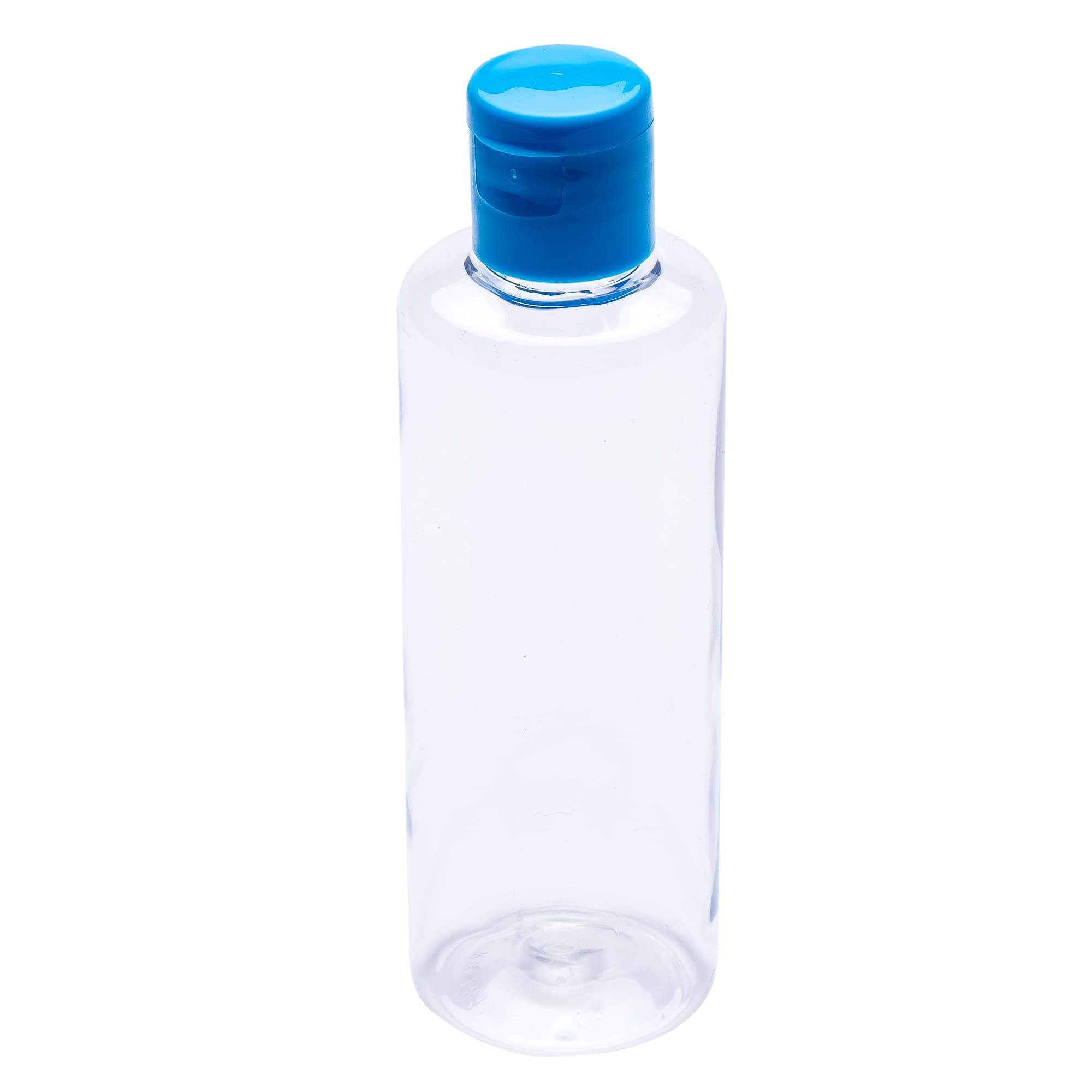 Travel Bottles With Flip Lid (Box Of 50 Bottles) 100ml Plastic Bottles Ideal For Shampoos, Conditioners, Gels, Sun Cream Etc