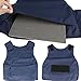 Security Guard Vest Cs Field Genuine Tactical Vest Breathable Combat Training Vest Clothing Cut Proof Protecting Clothes For Men Women(Dark-Blue)