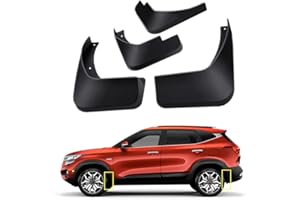 Mud Flaps Kit for 2024 Kia Seltos 2021-2023 Mud Splash Guard Front and Rear 4-PC Set by TOPGRIL