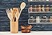 1790 Rustic Chicken Wire Spice Rack - Hanging Spice Rack - 4 Tiers (White)