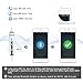 FKANT Bluetooth Headphones, Upgrade Version Stereo Bluetooth Eurbuds V4.1 Wireless Headphones Earphones with Mic, CVC6.0 Noise Cancellation Compatible for iPhone X 8 7 Plus Android (White)