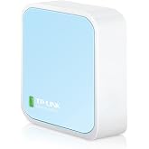 TP-Link N300 Wireless Portable Nano Travel Router, TL-WR802N | WiFi Bridge/Range Extender/Access Point/Client Modes, Mobile i
