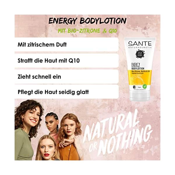 Sante-Naturkosmetik-Energy-Body-Lotion-with-Organic-Lemon-Quince-Q10-Care-for-All-Skin-Revitalising-and-Firming-Vegan-150-ml Sante Energy Body Lotion 150 ml