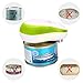 Smooth Edge Electric Can Opener with One Button Start & Auto Stop (Green)
