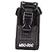 SainStyle MSC-20C Nylon Radio Case Holder for Kenwood/Yaesu/Icom MotorolaGP338+/344/328/ Baofeng BF-666S/777S/888S, Black