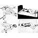 Under Bed Restraint Bandage Set Fetish Restraint System Kit with Adjustable Soft Straps for Couples