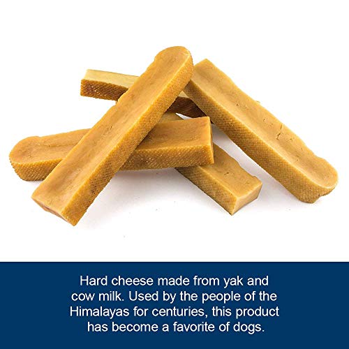 Yeti Natural Himalayan Yak Cheese Long Lasting Dog Chews for Aggressive