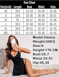Avidlove Sexy Nightgowns for Women Lace Chemise