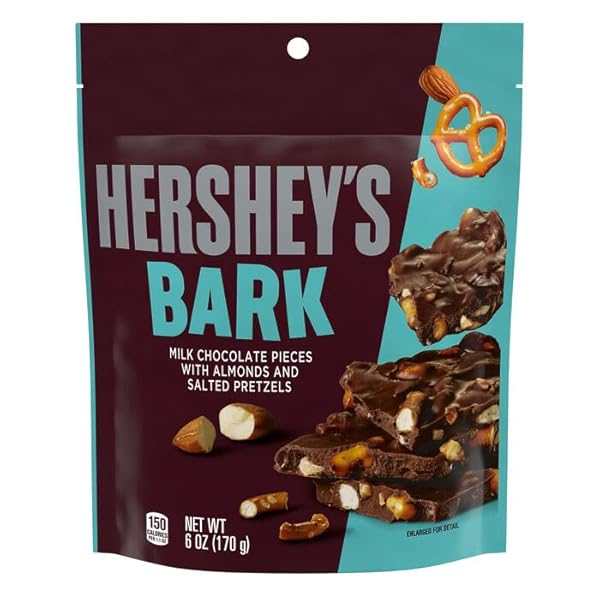 HERSHEY’S BARK (CHOCOLATE CANDY PIECES WITH SALTED PEANUTS...