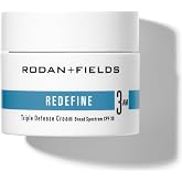 RODAN + FIELDS Redefine Triple Defense Cream Broad Spectrum SPF 30 | 1oz | 2-in-1 Daily Moisturizer + 30 SPF | Improves Fine Lines, Wrinkles + Firmness | Protection against UV rays