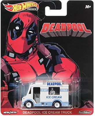 hot wheels deadpool ice cream truck