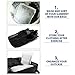 TENRAI 2 Pack (1 Large & 1 Medium) Delicates Laundry Bags, Bra Fine Mesh Wash Bag, Use YKK Zipper, Protect Best Clothes in The Washer (2 White)