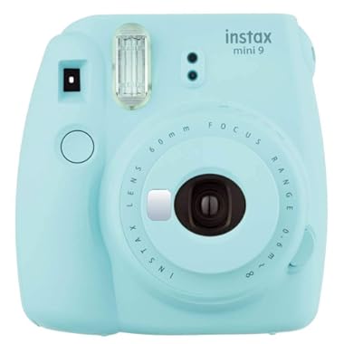 Fujifilm Instax Mini 9 - Cámara instantánea, Solo cámara, Azul