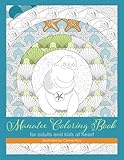 Manatee Coloring Book: for adults and kids at heart by Connie Roy