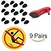 Anti-Slip Self-Adhesive Shoes Heel Sole Pads Grip Rubber