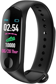 M3 Plus Smart Fitness Tracker, reloj de actividad impermeable con ...