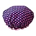 HiCollie 2 Pack Fashionable Women Waterproof Shower Bath Cap