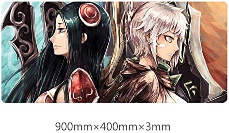 BEP Oversized Office Gaming Mouse Pad (400 X 900 X 3mm) LOL Riven Mouse Pad