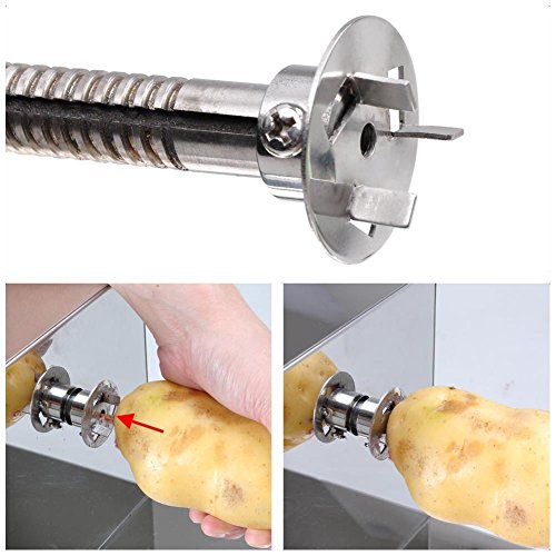 Electric potato spiral cutter cutting machine Tornado potato machine