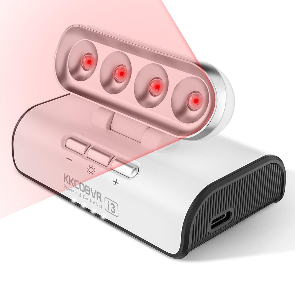 kkcobvr i3 ir Illuminator Infrared Light Compatible with Quest 3s,Quest 3,Quest 2,Quest, PSVR2,Sensor Tracking in Dark,Enhanced Hand Tracking,Improved Handle Sensitivity