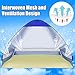 BATTOP Pop Up Beach Tent Camping Sun Shelter Outdoor Automatic Cabana 2-3 Person Fishing Anti UV Beach Tent Beach Shelter, Sets up in Seconds (Darkblue)