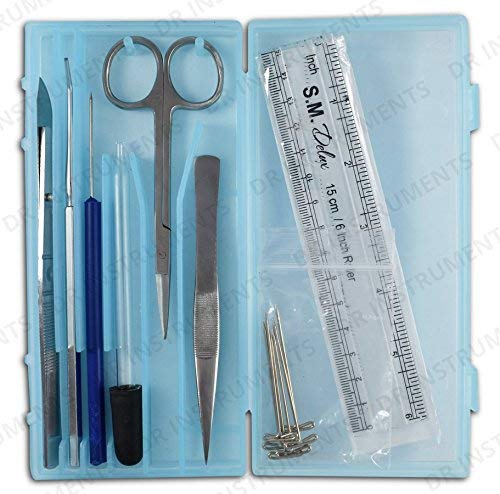 DR Instruments 61936PCT Precision Dissection Kit, Hard Plastic Case, Assorted Color (Renewed) - Thumbnail 2