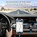 Zoxkoy Car Phone Mount Holder: Car Phone Holder with Sturdy Vent Clip Compatible Universal Cellphone iPhone Samsung Galaxy