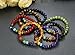 Besteel 7 Pcs Natural Stone Chakras Bracelet for Men Women Crystal Healing Yoga Bead Bracelet Adjustable