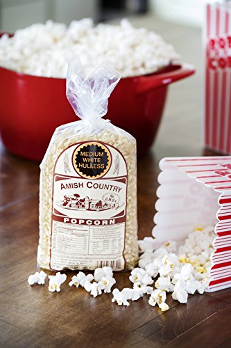 image for Amish Country Popcorn - Medium White Popcorn- 2 Lb Bag - Old Fashioned