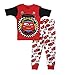 Disney Cars 3 Little Boys Toddler Cotton Pajama Set (3T, White)