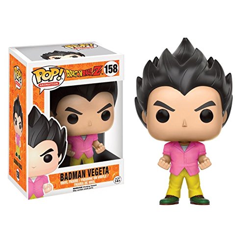 Funko pop! animation dragonball z badman vegeta #158 (hot topic e…