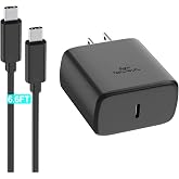Samsung Super Fast Charger Type C 45W GaN Power USB C Charger Block | PPS/PD Charging &amp; 6.6FT Cable for Samsung Galaxy S26 Ultra/S26/S26+/S25 Ultra/S25/S25+/S24 Ultra/S24/S24+/S23 Ultra/S23/S23+