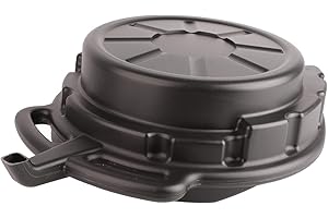 Portable Oil Drain Pan Portable Oil Drain Pan Black Anti Freeze Car Oil Change Pan Universal Auto Repair Tool (7.5L)