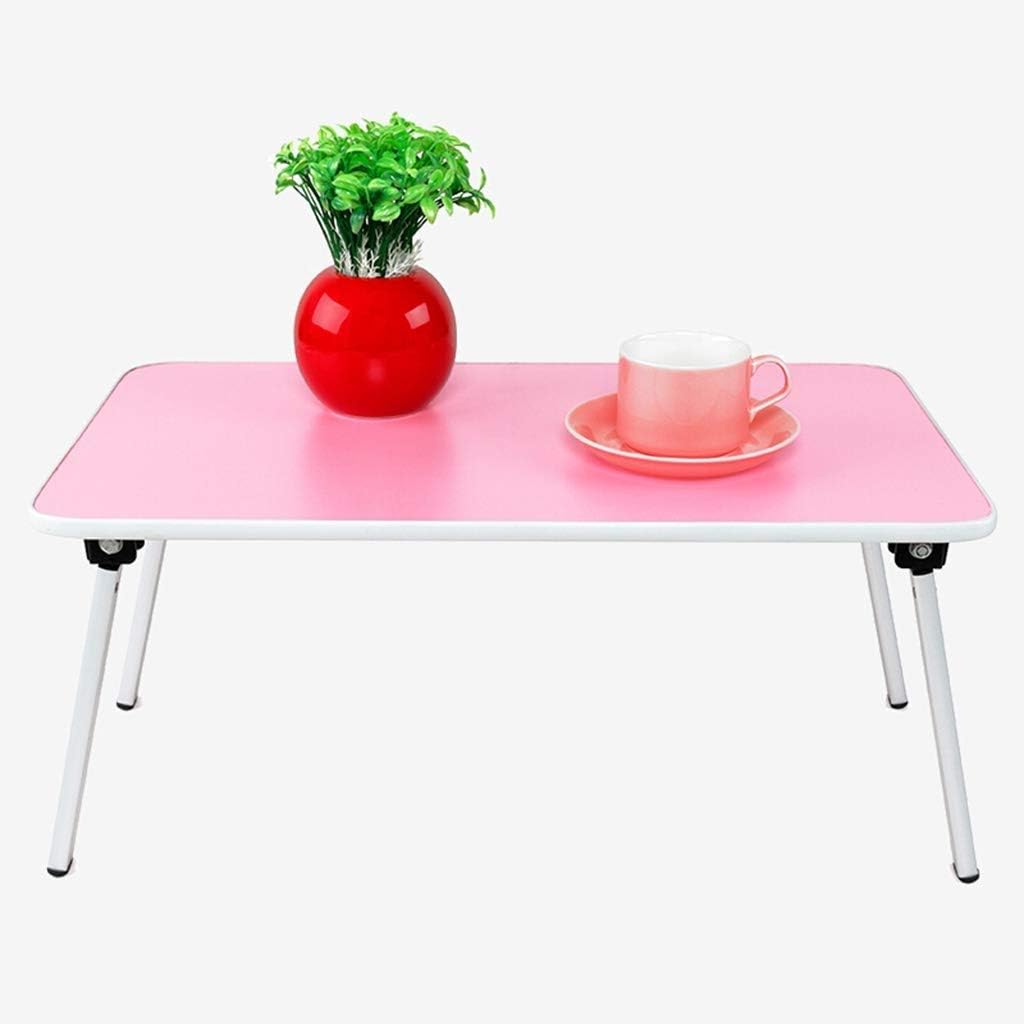 Simple Folding Table HJCA Ergonomic Folding Convenience Bed Computer Table MultiFunction Laptop