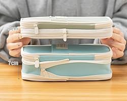 Arnuixty Large Storage Pencil Case Pen Bag with