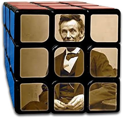 Lincoln¡¯s Birthday Magic Speed Cube,Magic Cube Puzzles -Best Rubix Puzzle Toy