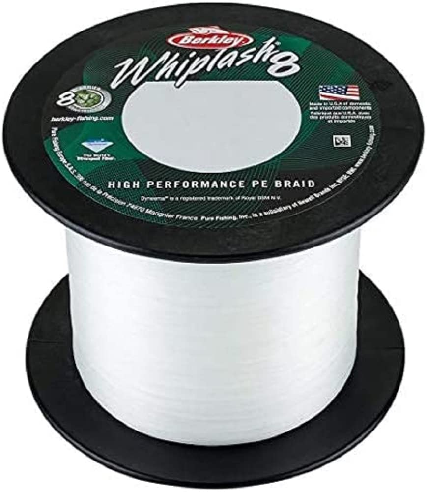 BERKLEY Unisex Adults Fishing lines, White Crystal, 17.5 kg, 38 lb, 300 m