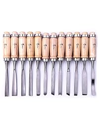 Atoplee   12 cinceles profesionales de madera con