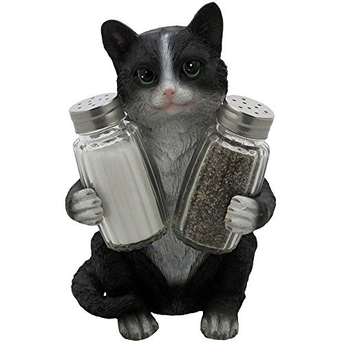 Cat Salt and Pepper Shakers Kritters in the Mailbox Cat Salt Shaker