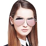 Bluekiki Latest Women's Model Polarized Aviator Sunglasses