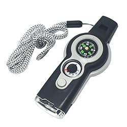 Emergency Whistle 7-in-1 Camping Safety Whistle