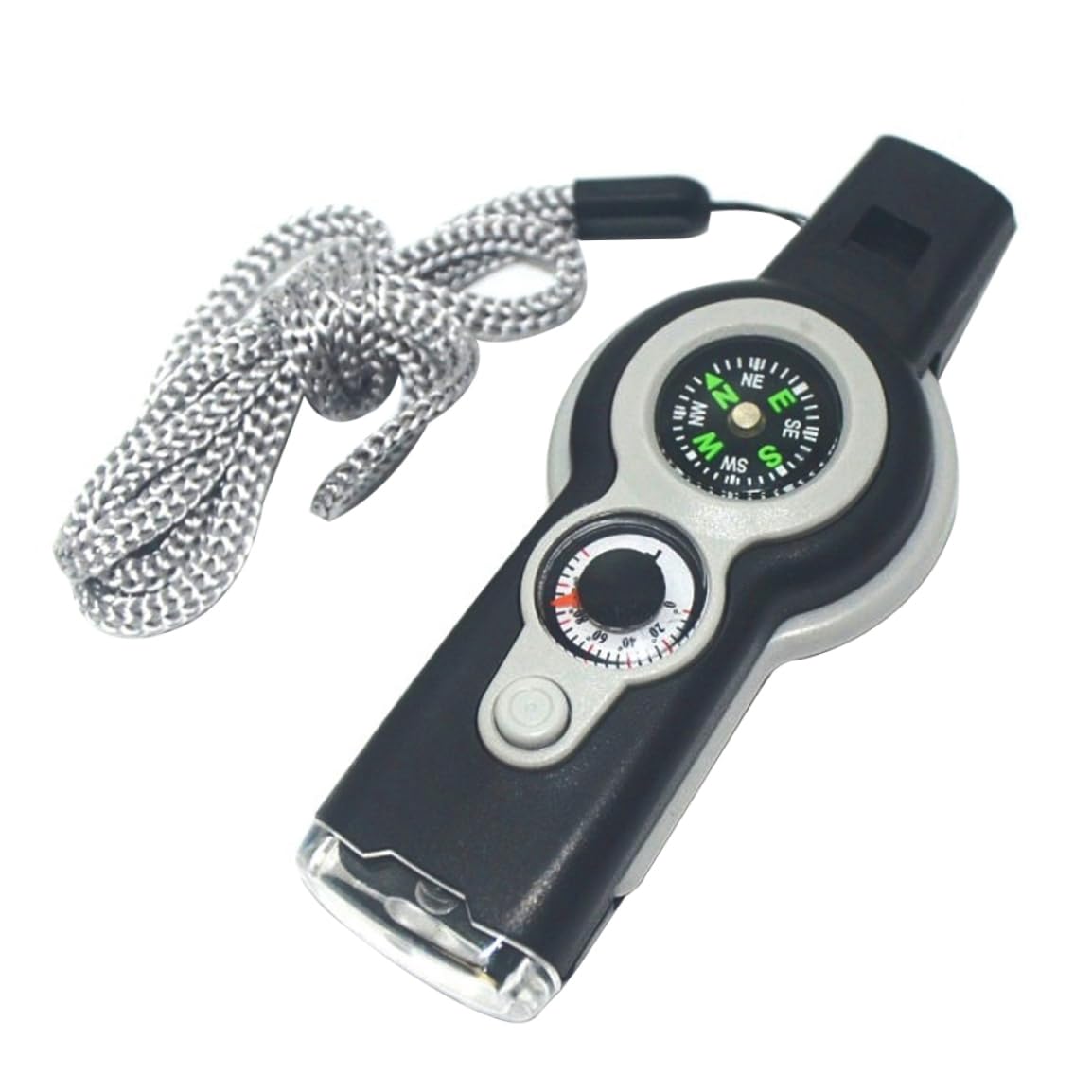 Emergency Whistle 7-in-1 Camping Safety Whistle