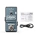 ammoon AP-09 Nano Loop Electric Guitar Effect Pedal Looper True Bypass Unlimited Overdubs 10 Minutes Recording with USB Cable-Black