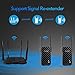 ROCK SPACE WiFi Range Extender - 300Mbps 2.4G WiFi Repeater Wireless Signal Booster, 1615 sq.ft (40 ft Range) 360 Degree Full Coverage N300 WiFi Range Extender Repeater. No Dead Zone, Simple Operation